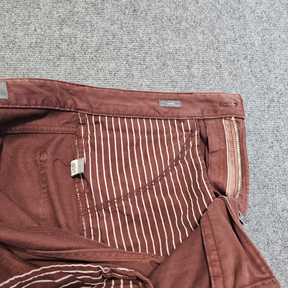Bonobos Travel Pants 34x30 Brick Red Athletic Outdoor Mens Tailored Fit Stretch - Picture 8 of 13